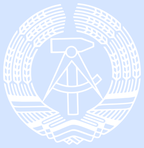 Bianco e blu emblema tedesco