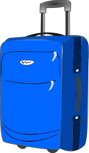 Albastru bagaje