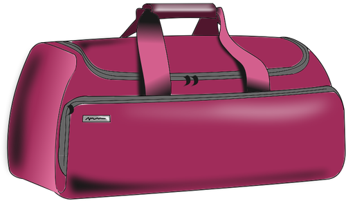 Rosa bagasje
