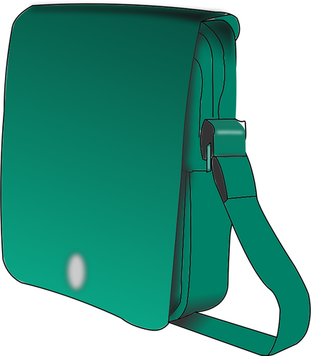 Bolsa de homem verde