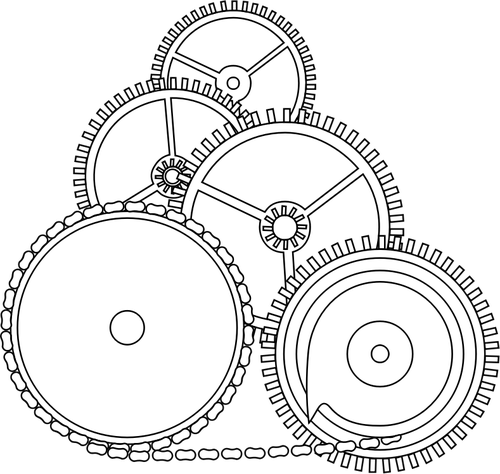 Kugghjul i 2D