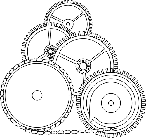 Gears in 2D