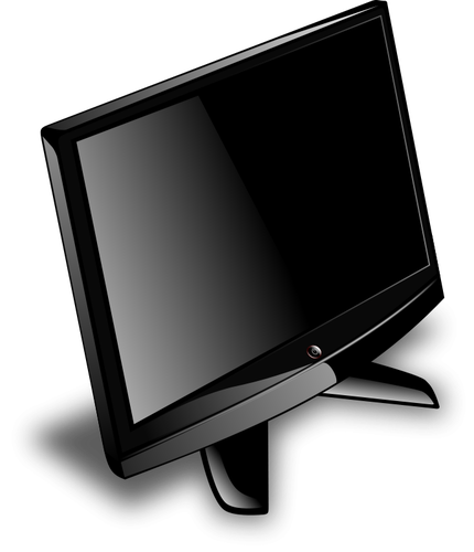 Imagem de vetor de monitor LCD