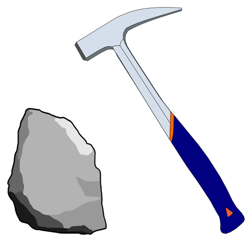 Geologischen hammer