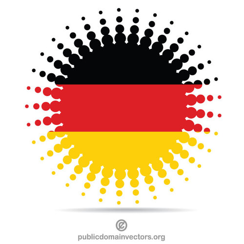 Projekt pÃ³Å‚tonÃ³w niemieckiej flagi