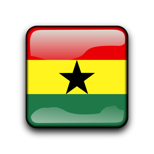 BotÃ£o de bandeira de paÃ­s de Gana