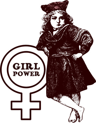 Simbolo di potere per ragazze