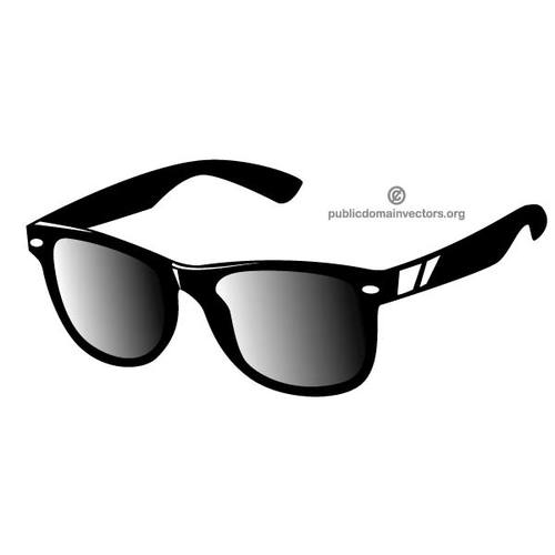 Grafica vettoriale occhiali nero