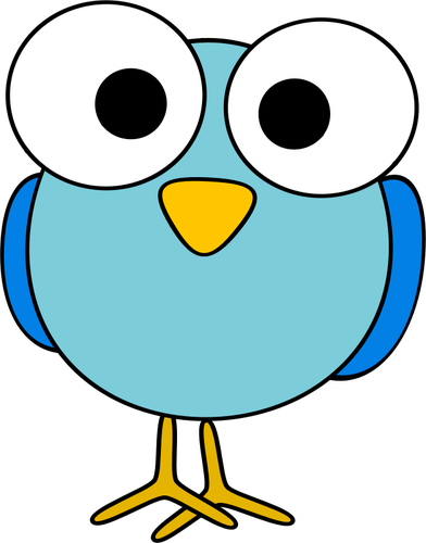 Niebieskooka duÅ¼y obraz ptak