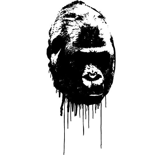 Image vectorielle de gorille