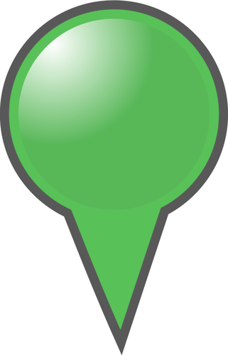 Peta hijau penanda