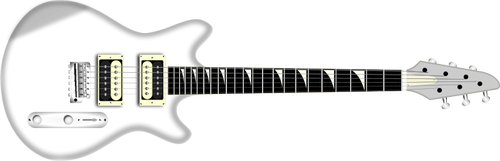 Immagine vettoriale della chitarra elettrica