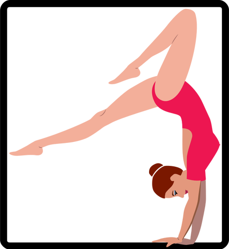Gimnast pictograma