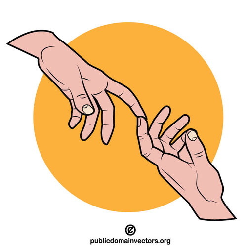 Index fingrar kÃ¤rlek gest