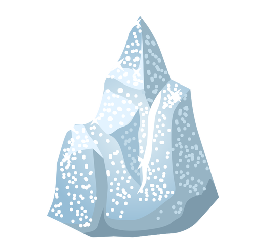 Dessin de glace roche