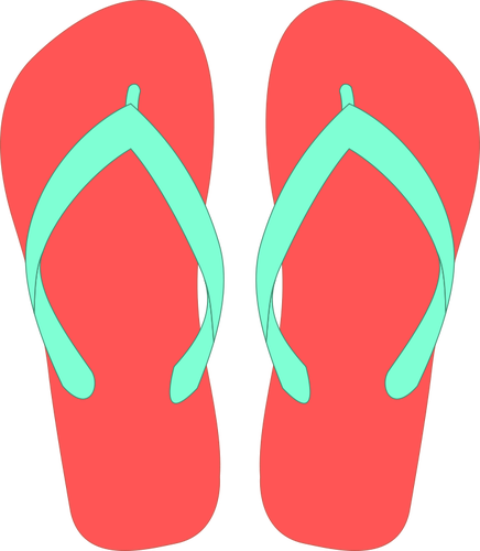Flip-flops vetor clip art