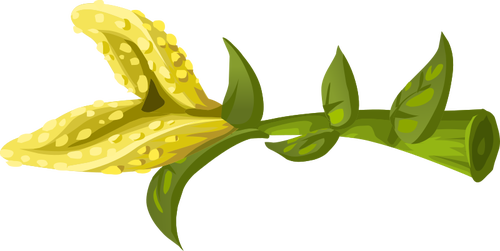 Gelbe Krume Blume