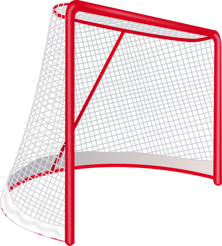 Hockey mÃ¥l vektorgrafikk utklipp