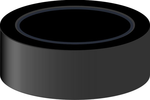 ClipArt vettoriali del disco di gomma del hockey