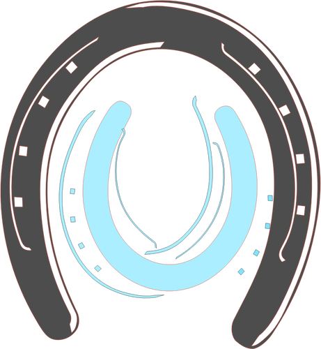 Horseshoe vektor ilustrasi
