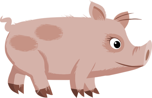 NPC Piggy vector illustrasjon