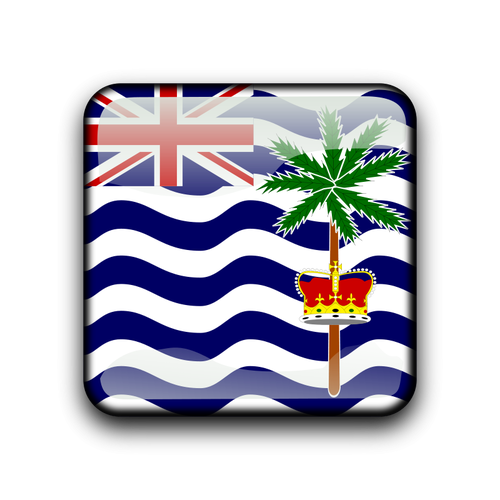 Brits Indische Oceaan Territorium vlag vector