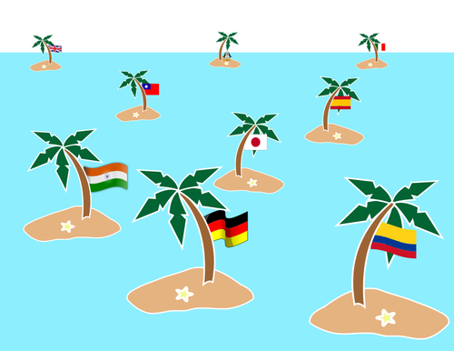 Ilhas de bandeira