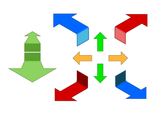 Isometric arrows