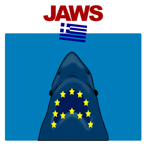 Griechenland in die Kiefer der EuropÃ¤ischen Union