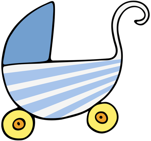 Imagem vetorial de carrinho de bebÃª