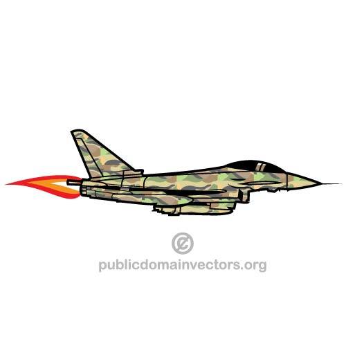 Grafika wektorowa samolotÃ³w wojskowych