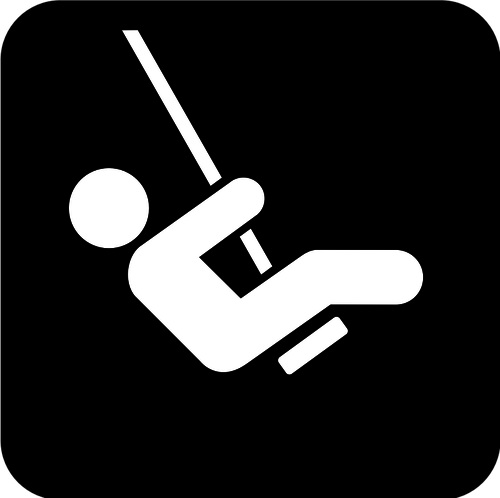 Pictogram for a playground vector image