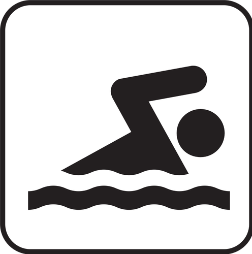 Swimming symbol