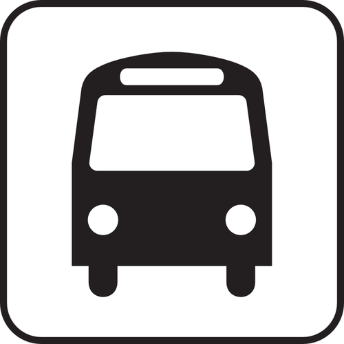 US National Park hÄƒrÅ£i pictogramÄƒ pentru autobuzului vector imagine
