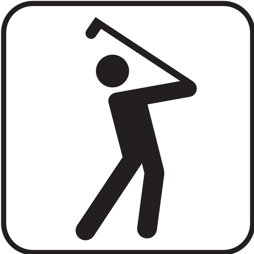US National Park hÄƒrÅ£i pictogramÄƒ pentru un golf joc vector imagine