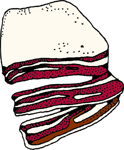 IlustraÃ§Ã£o vetorial de bacon