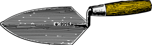 Masons sekop vektor gambar