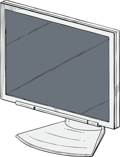 PC monitoru vektorovÃ© kreslenÃ­