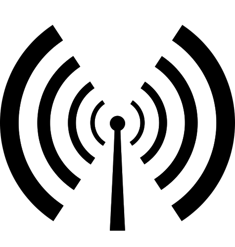 RecepÅ£ie semnal wireless vector semn