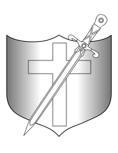 Escudo e espada longa