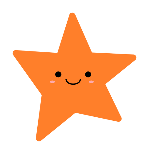 Orange star