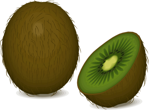 Kiwi fructe ÅŸi jumÄƒtate