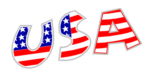 USA teken vector afbeelding