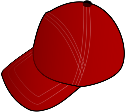 Imagem vetorial de bonÃ© vermelho
