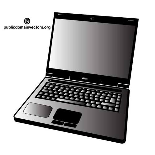 Graphiques vectoriels dâ€™ordinateur portable