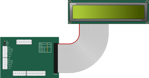 LCD-display bild