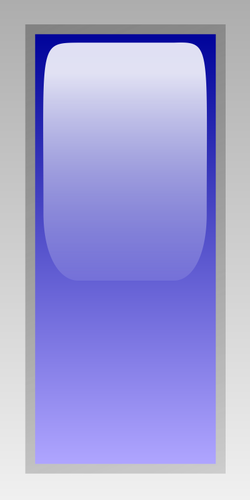 IlustraciÃ³n de vector de caja rectangular azul