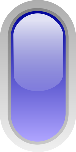 VzpÅ™Ã­menÃ© pilulka ve tvaru modrÃ© tlaÄÃ­tko vektorovÃ© grafiky