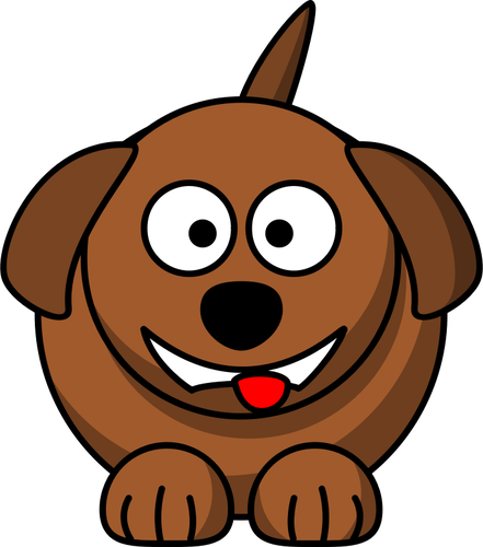 Image vectorielle de chien de dessin animÃ© lemmlings