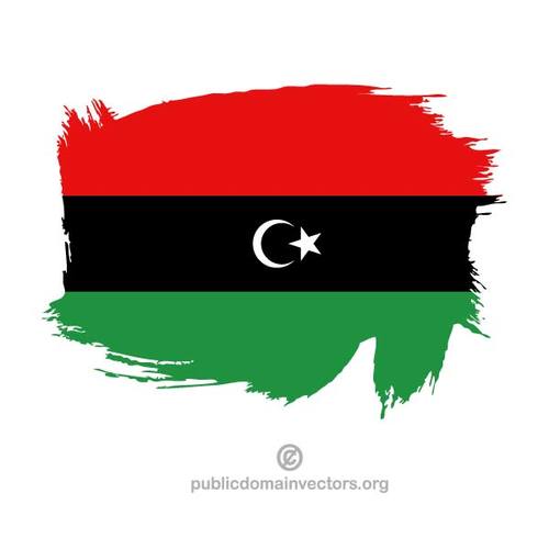Bandera Libia grÃ¡ficos vectoriales